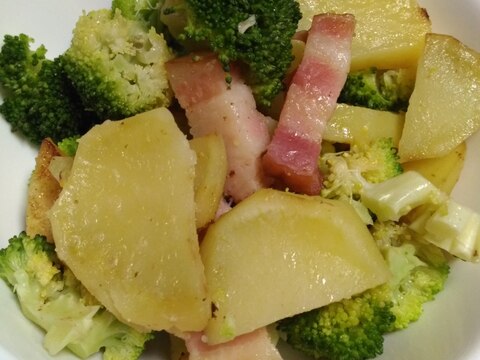 春色☆簡単☆ブロッコリーとじゃがいもの炒め物